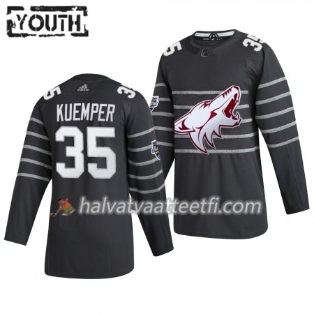 Lasten NHL Arizona Coyotes Pelipaita Darcy Kuemper 35 Harmaa 2020 NHL All-Star Adidas Authentic 